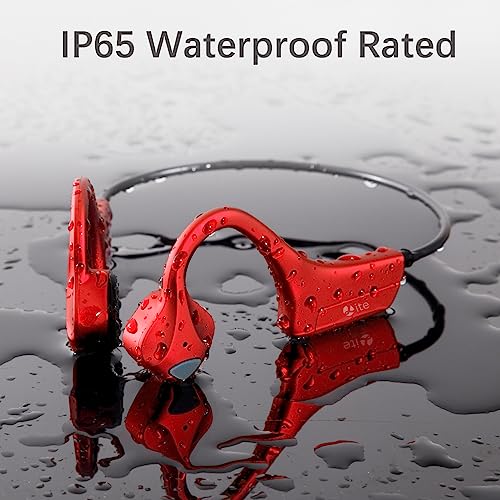 IP67 Waterproof Wireless Bluetooth 5.2 Bone Conduction Headphones with Dual Noise-Canceling Mics F417696