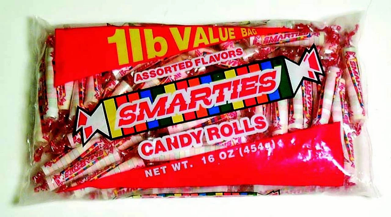 1 LB Assorted Flavors Candy Rolls B484