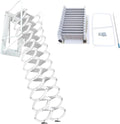 12 Steps Al-Mg Alloy Telescopic Attic Ladder Y81003