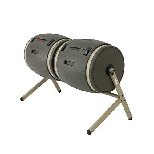 100 Gallon Double Bin Rotating Composter R8545