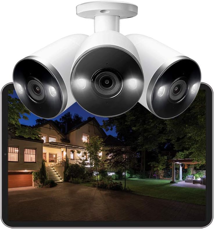 16-Channel 4K Ultra HD NVR Security System with 8 IP Security Cameras and 3TB Hard Drive M615