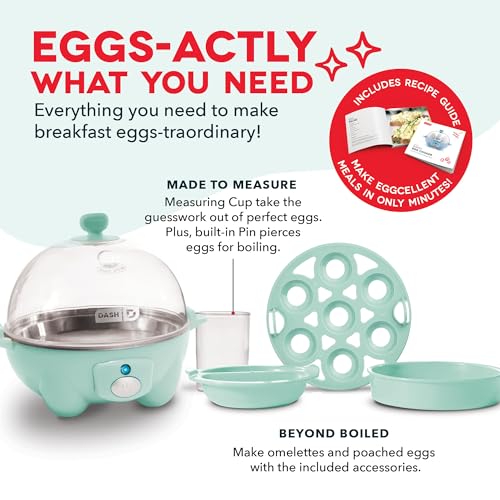 6 Egg Capacity Electric Egg Cooker Black S648
