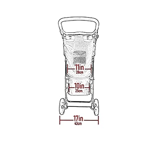 Pet Stroller with Removable Liner F166690