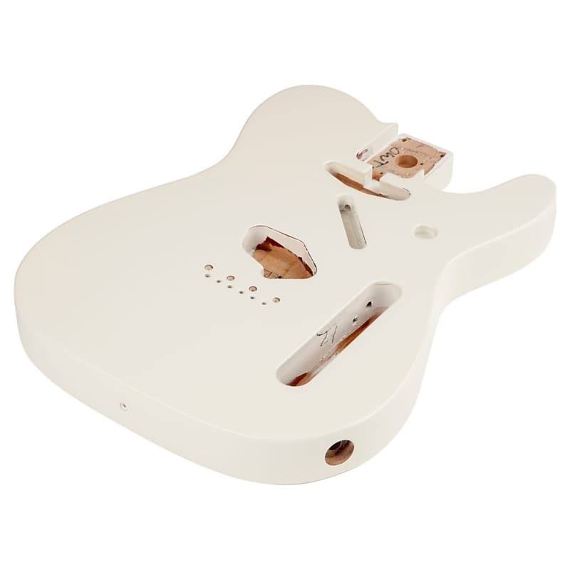White Alder Telecaster Body with Bridge Mount J184