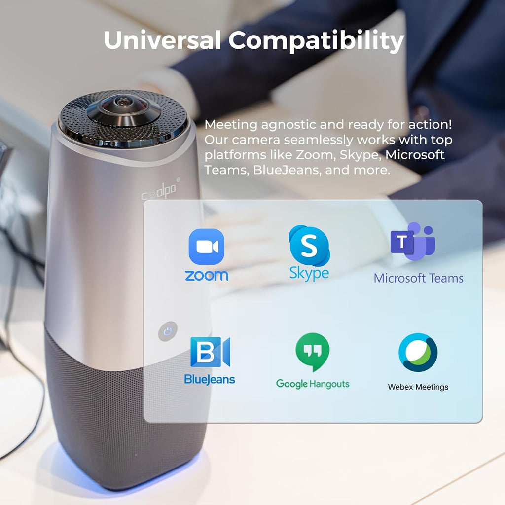 4K All-in-one Conference Room Camera with Speaker, Microphone D264