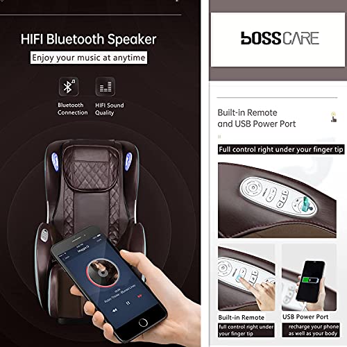 Light Grey SL Track Full Body Massage Recliner S420578