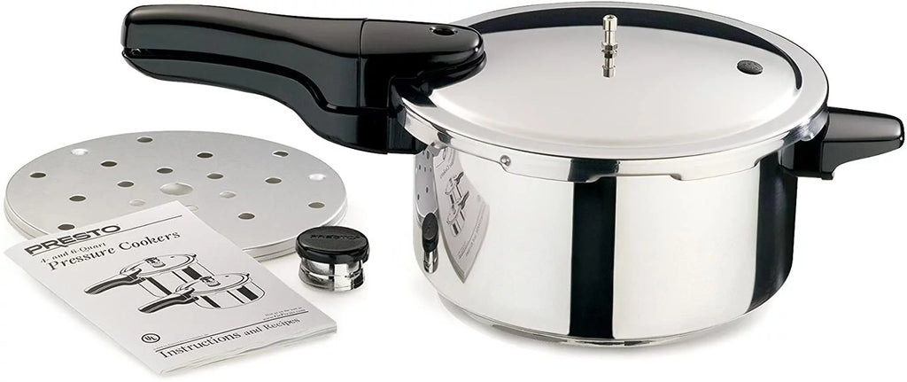 4-Quart Stainless Steel Pressure Cooker F3478