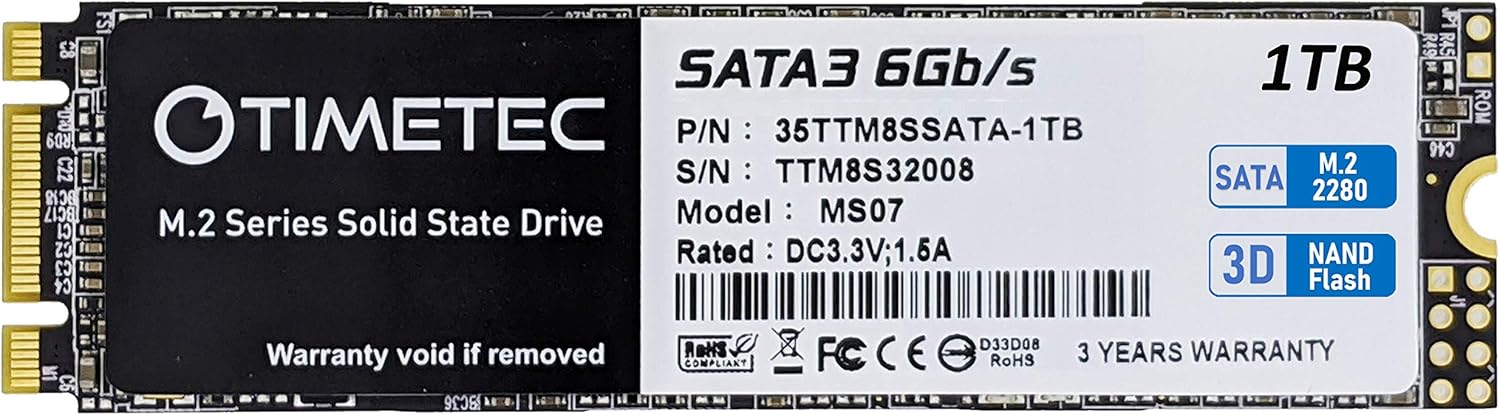 1TB SATA III 2.5 Inch Internal Solid State Drive K78227