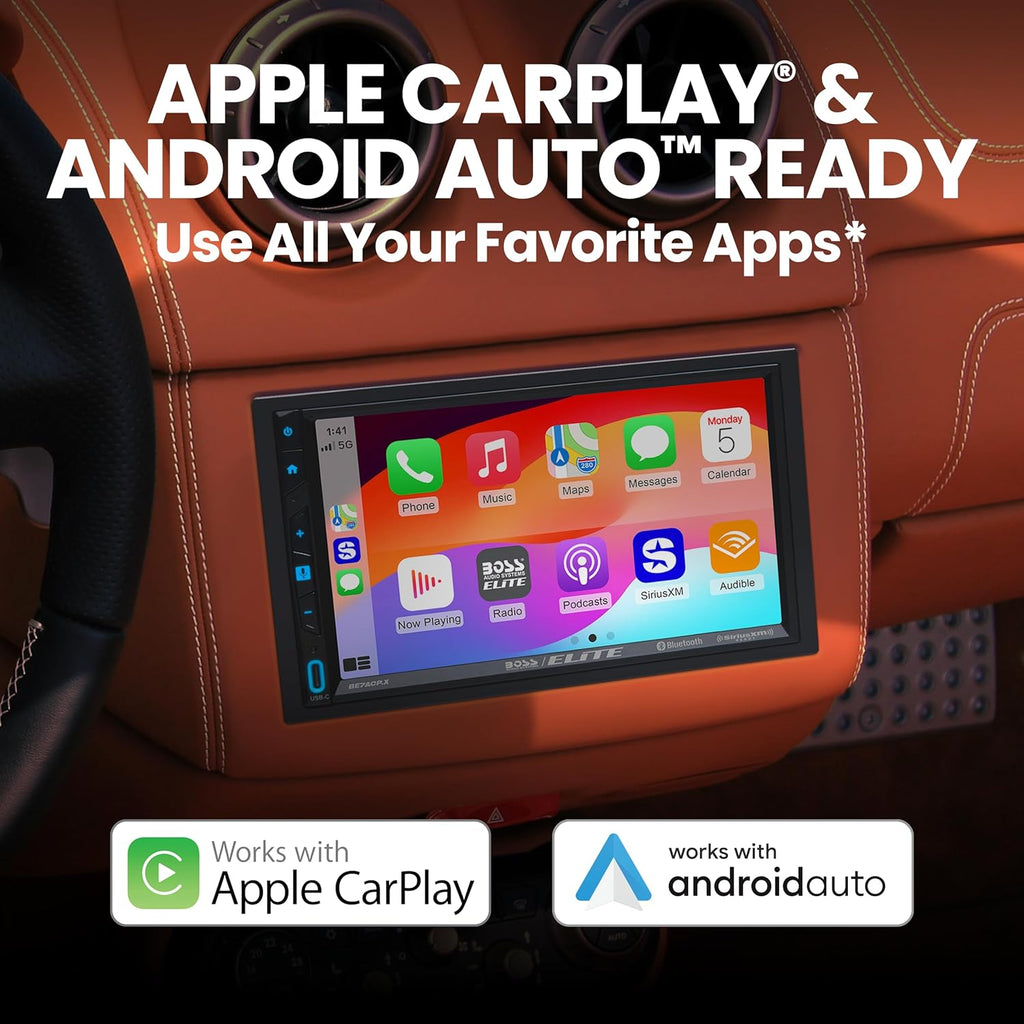 Double DIN Car Stereo with 7 Inch Touchscreen E73022