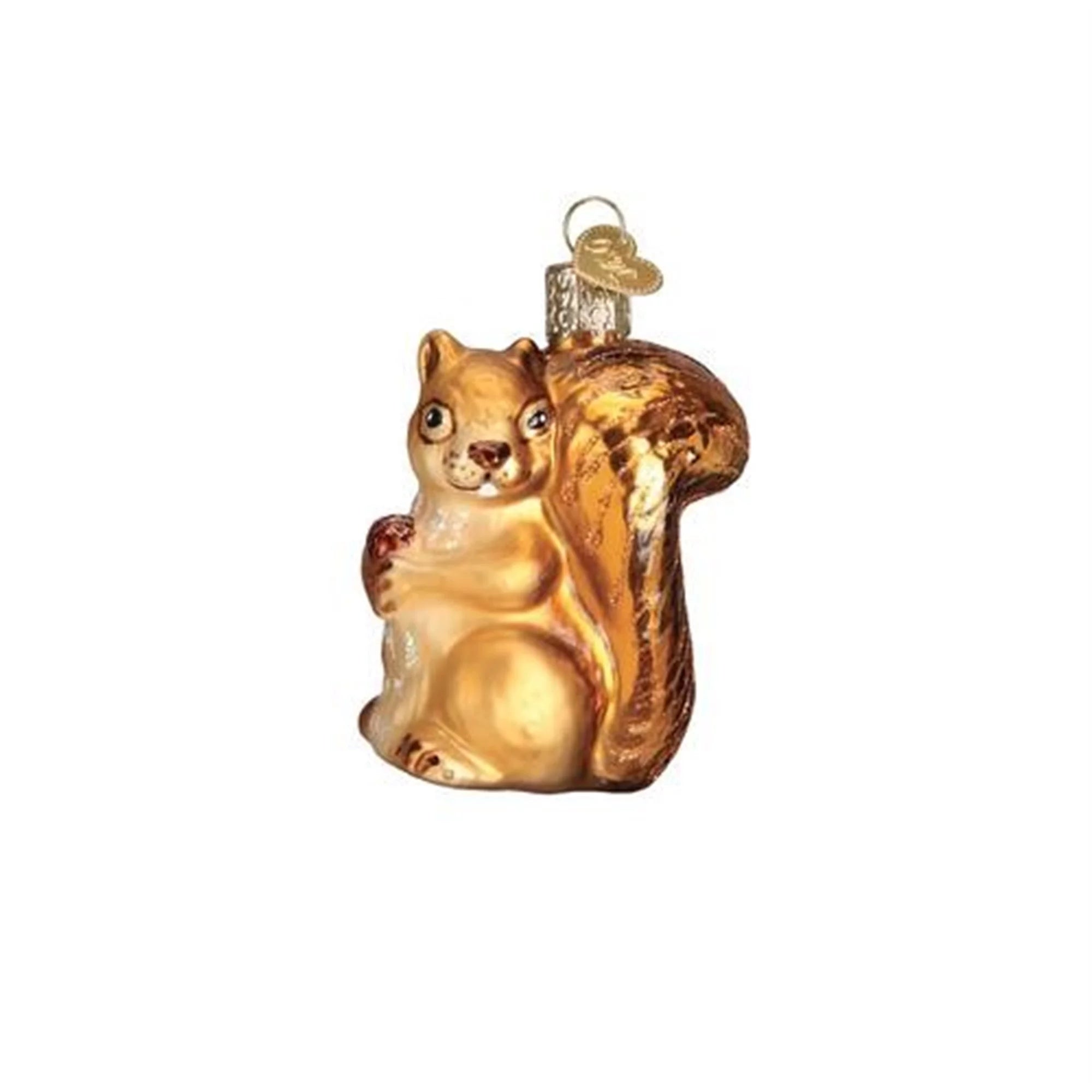 Mini Woodland Animal Set Glass Blown Ornament V995