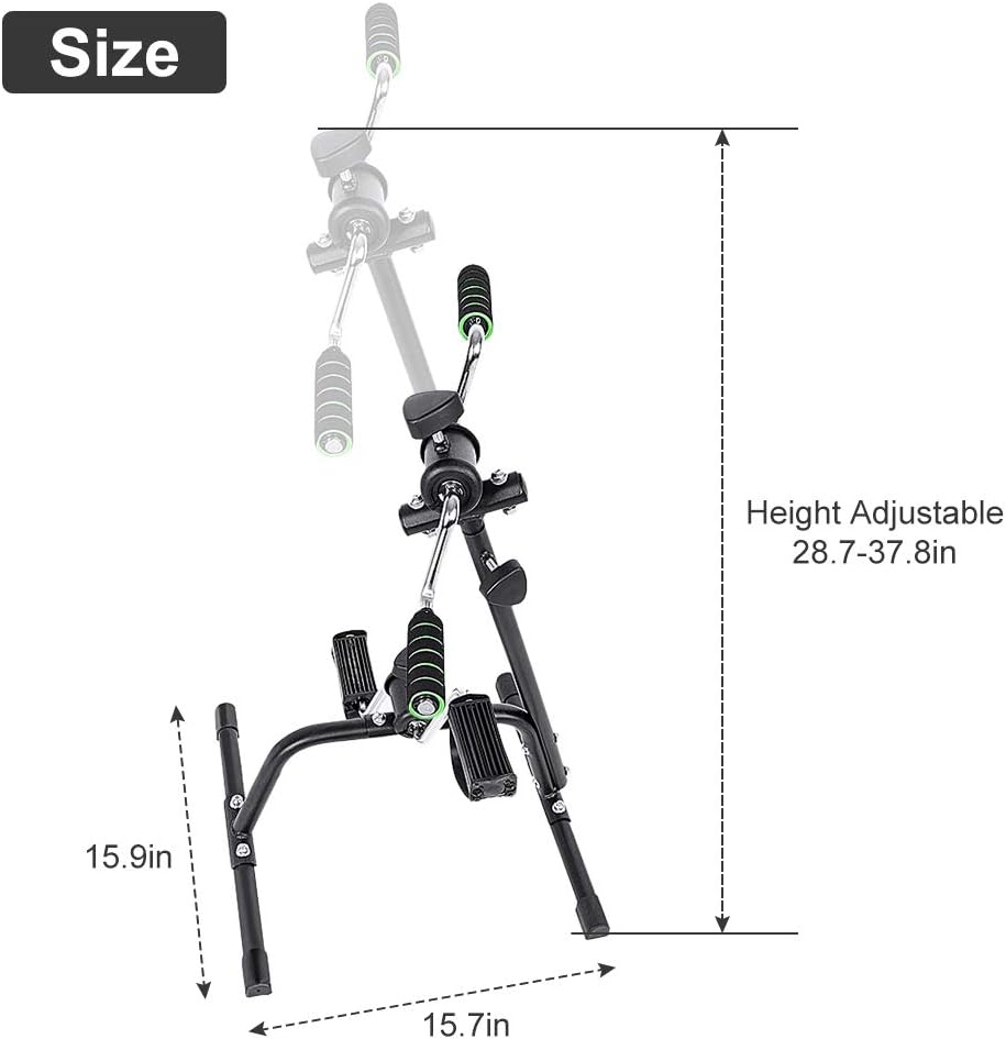Adjustable Pedal Exerciser Indoor Cycling Fitness Equipment O901
