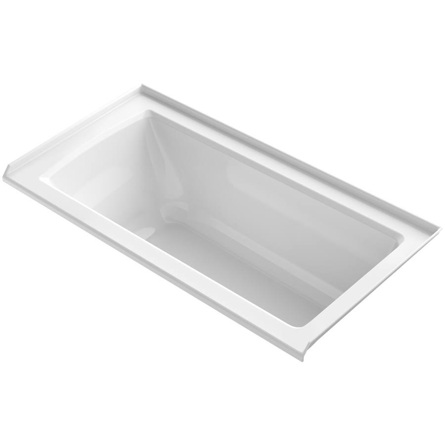 60x22 Acrylic Soaking Bathtub White H87771