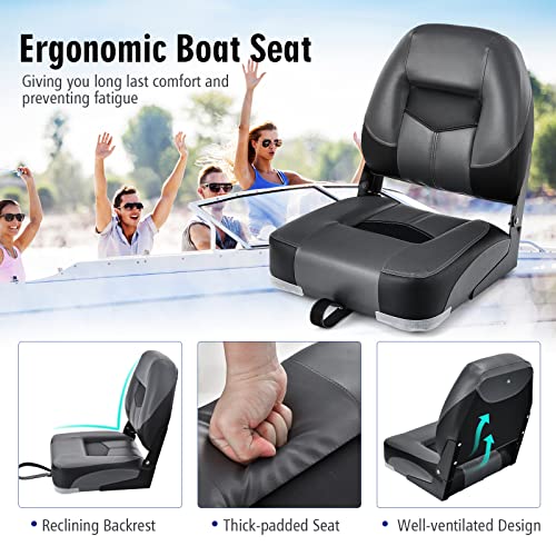 Folding High Back Boat Seats with Stainless Steel Screw N28159