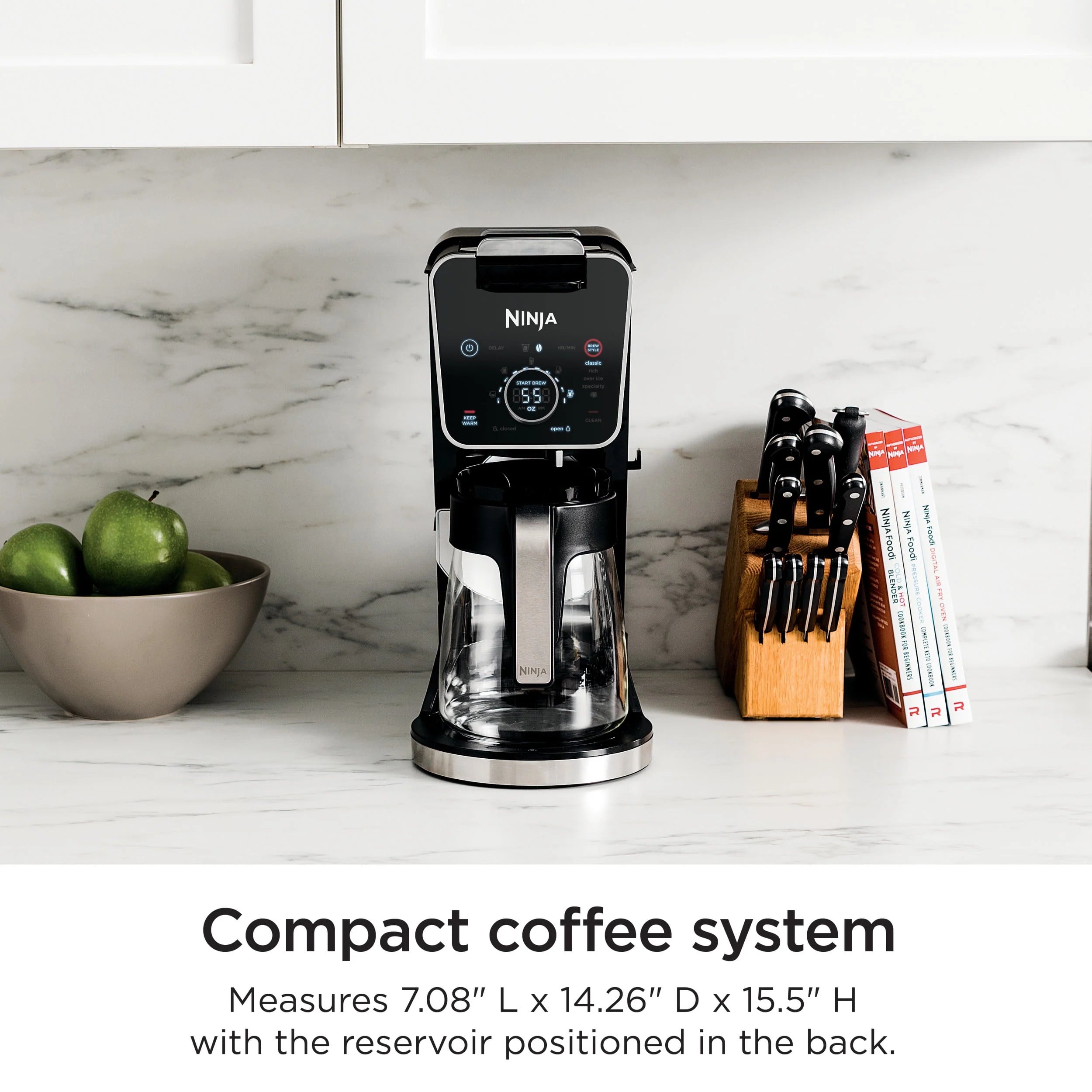 12-Cup Drip Coffee Maker with Glass Carafe V586208