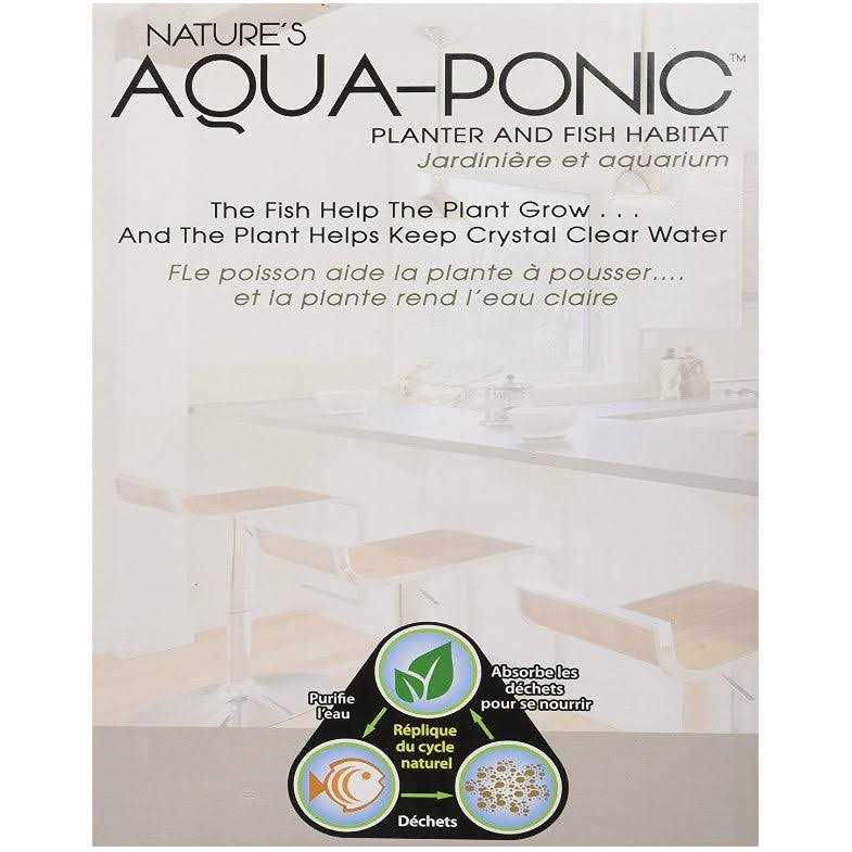 Nature's Aqua-Ponic Planter & Fish Habitat I7212