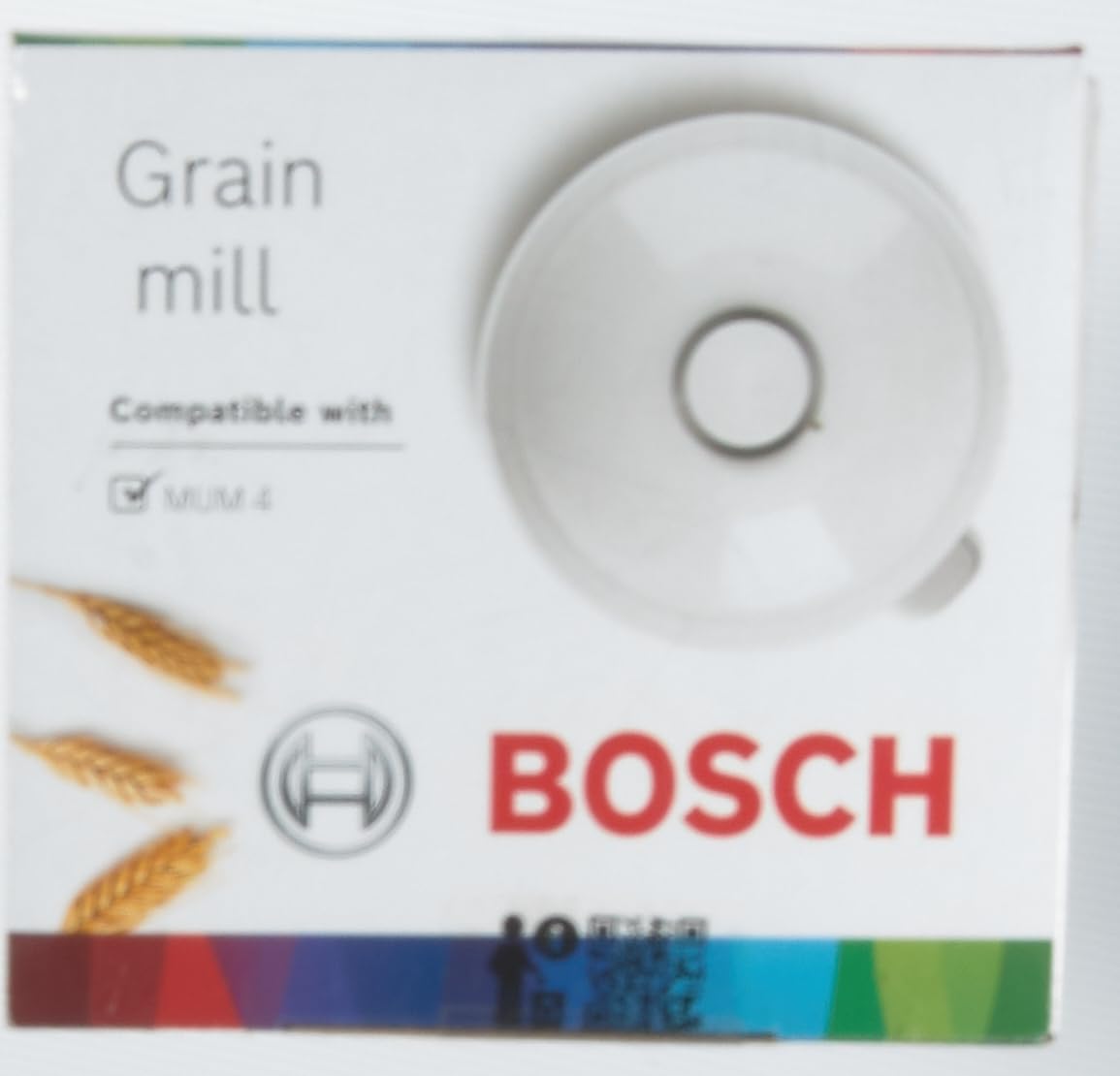 White Grinder Attachment for Food Processor P50192