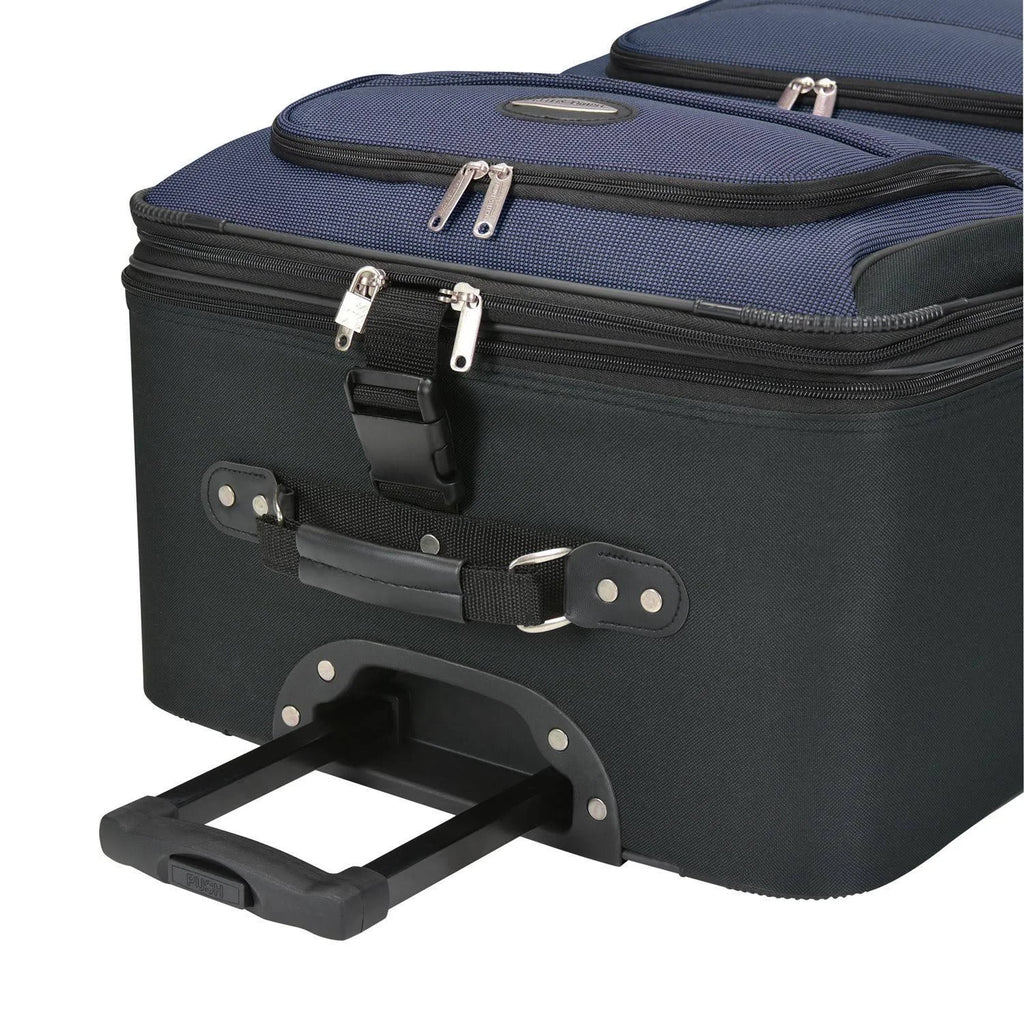 2-Piece Carry On Luggage Set - Navy L7916