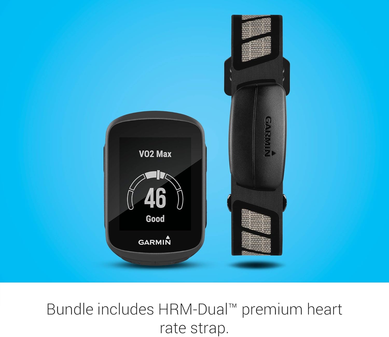 GPS Cycling Computer with Sensors and HR Monitor K950882