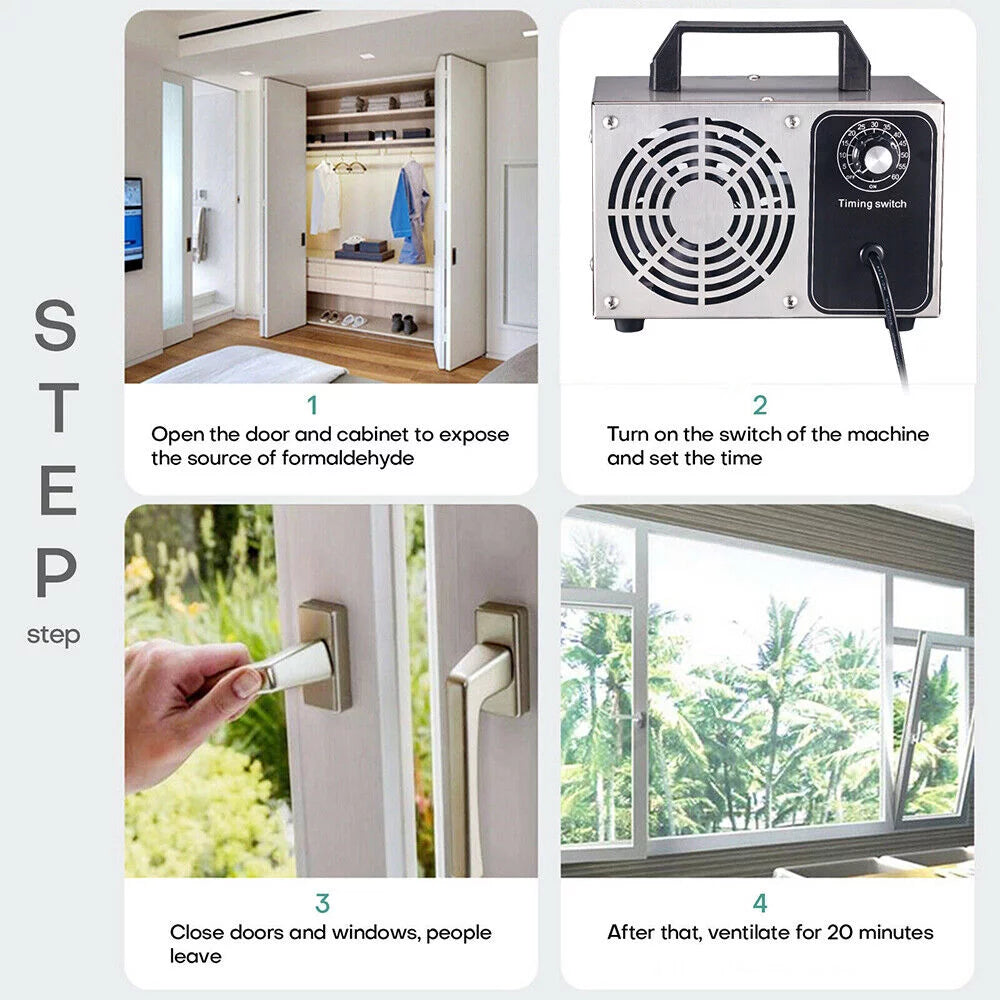48/60g Ozone Output Air Purifier X7135