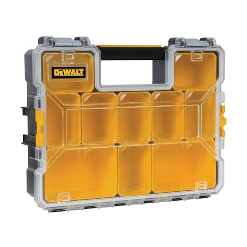 Small Parts Organizer with Removable Dividers, 10-Compartment J139392