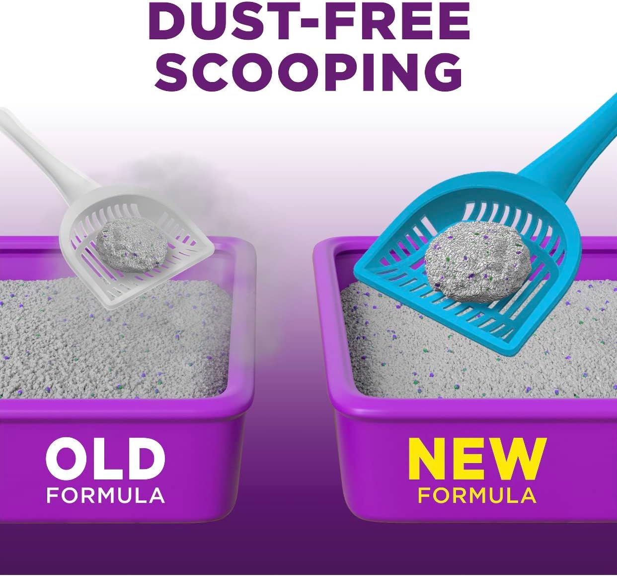 Fresh Scented Clumping Clay Cat Litter, 42 lb V8587