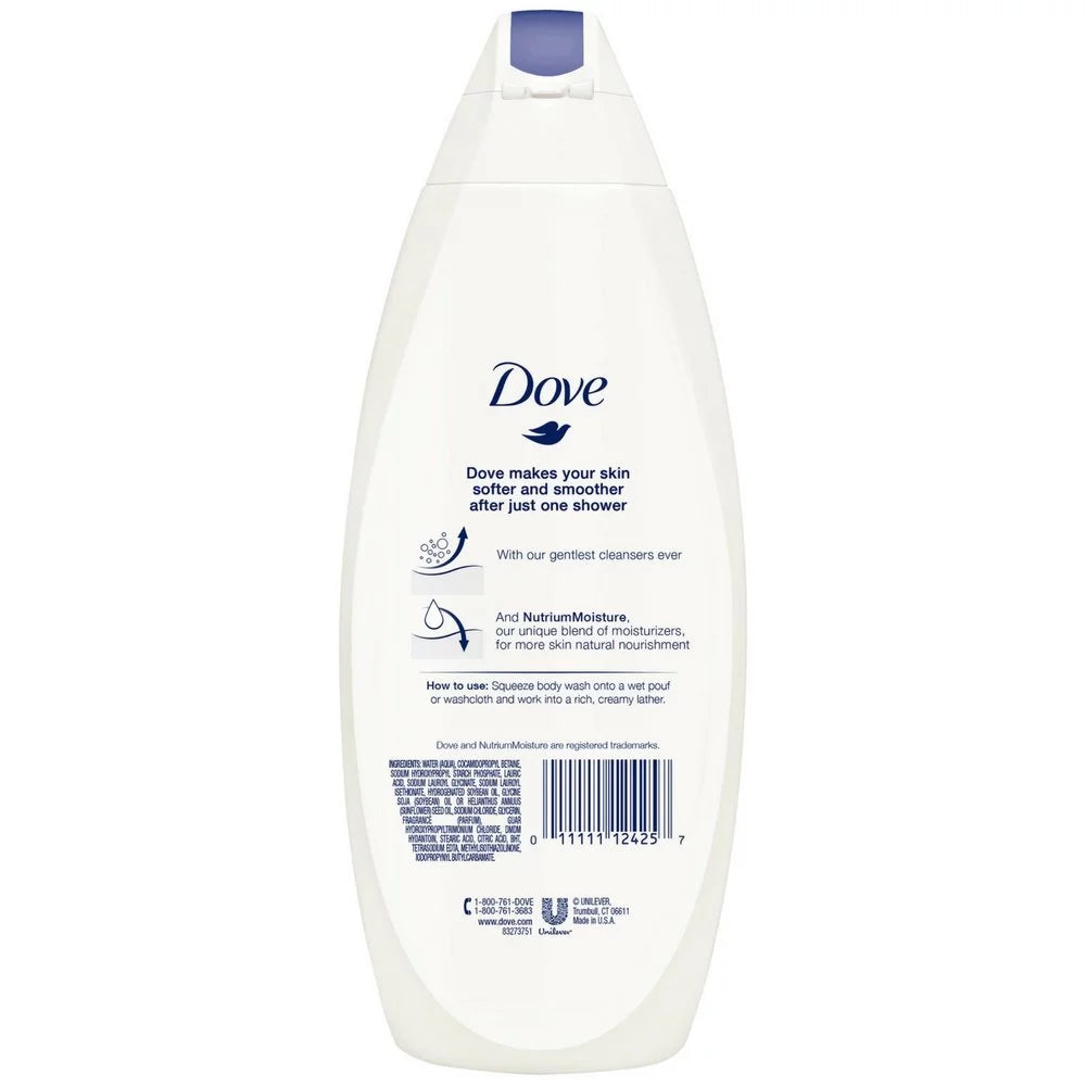 16 Fl OZ Body Shower Gel, 5 Bottles D734