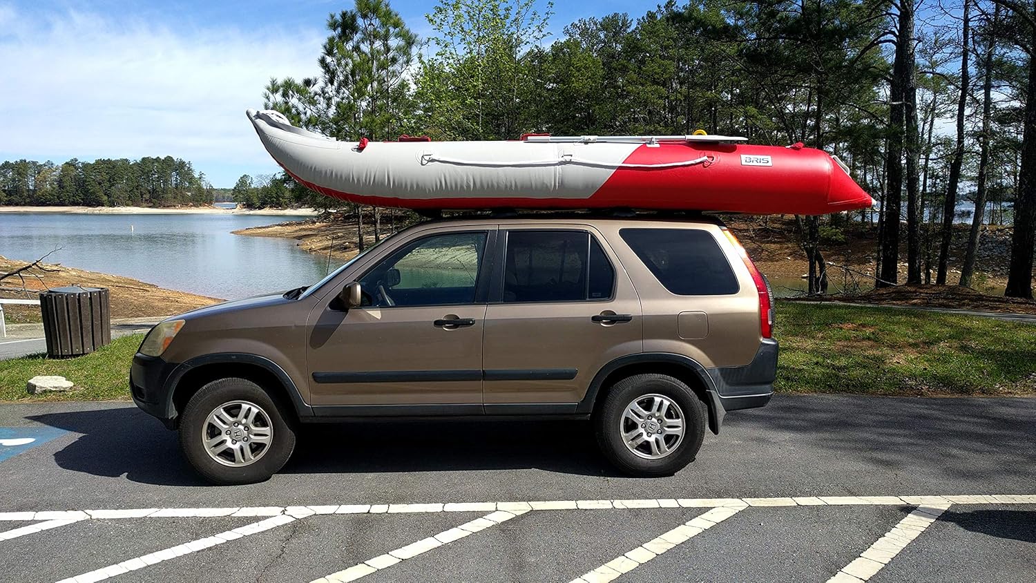 14.1 FT Inflatable Kayak Fishing Boat with Air Floor L2338