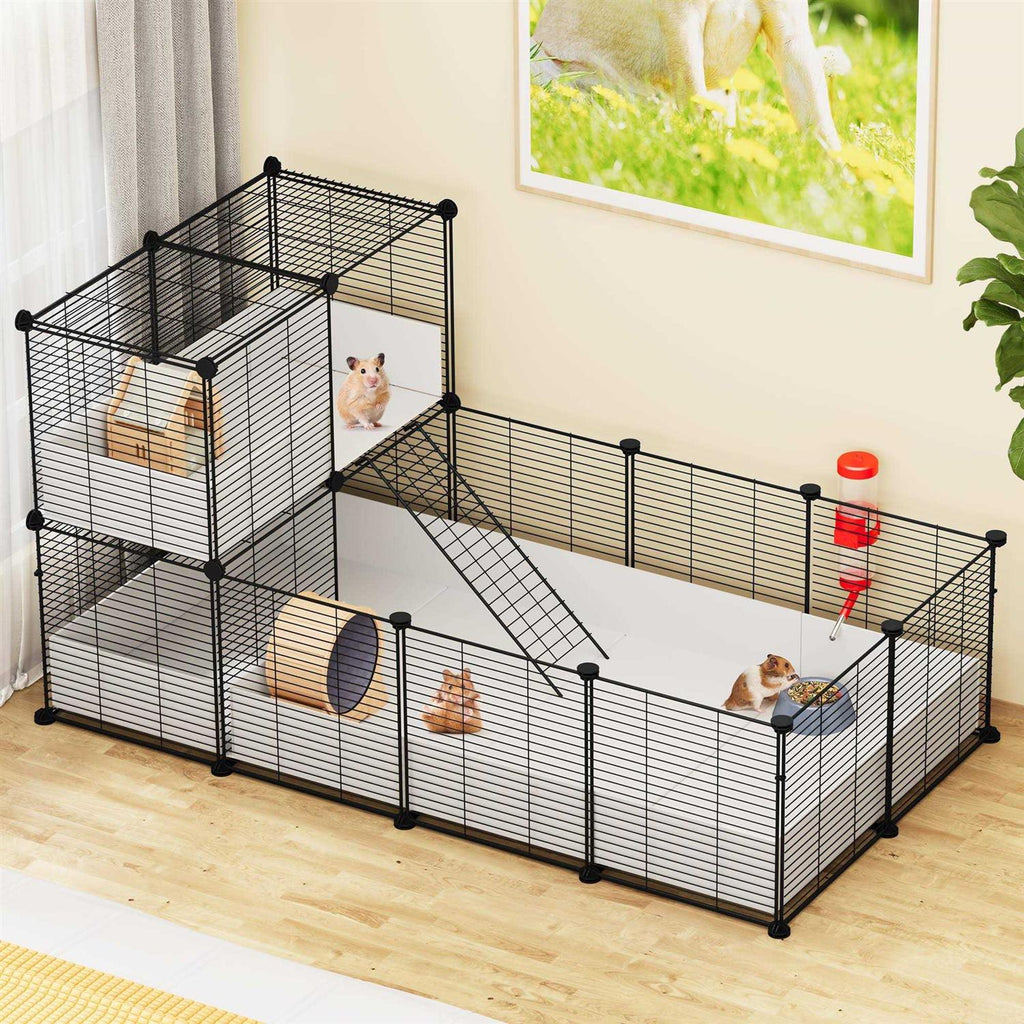 Guinea Pig Cage with Waterproof Plastic Liner I5826