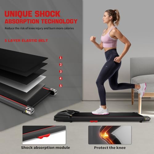 340 Lbs Capacity 3 in 1 Portable Treadmill Z904506