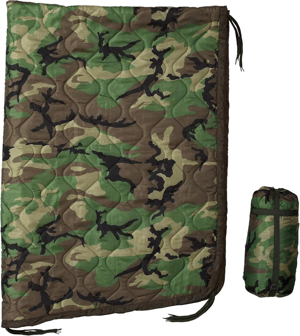 Military Thermal Insulated Camping Blanket Poncho Liner G5344