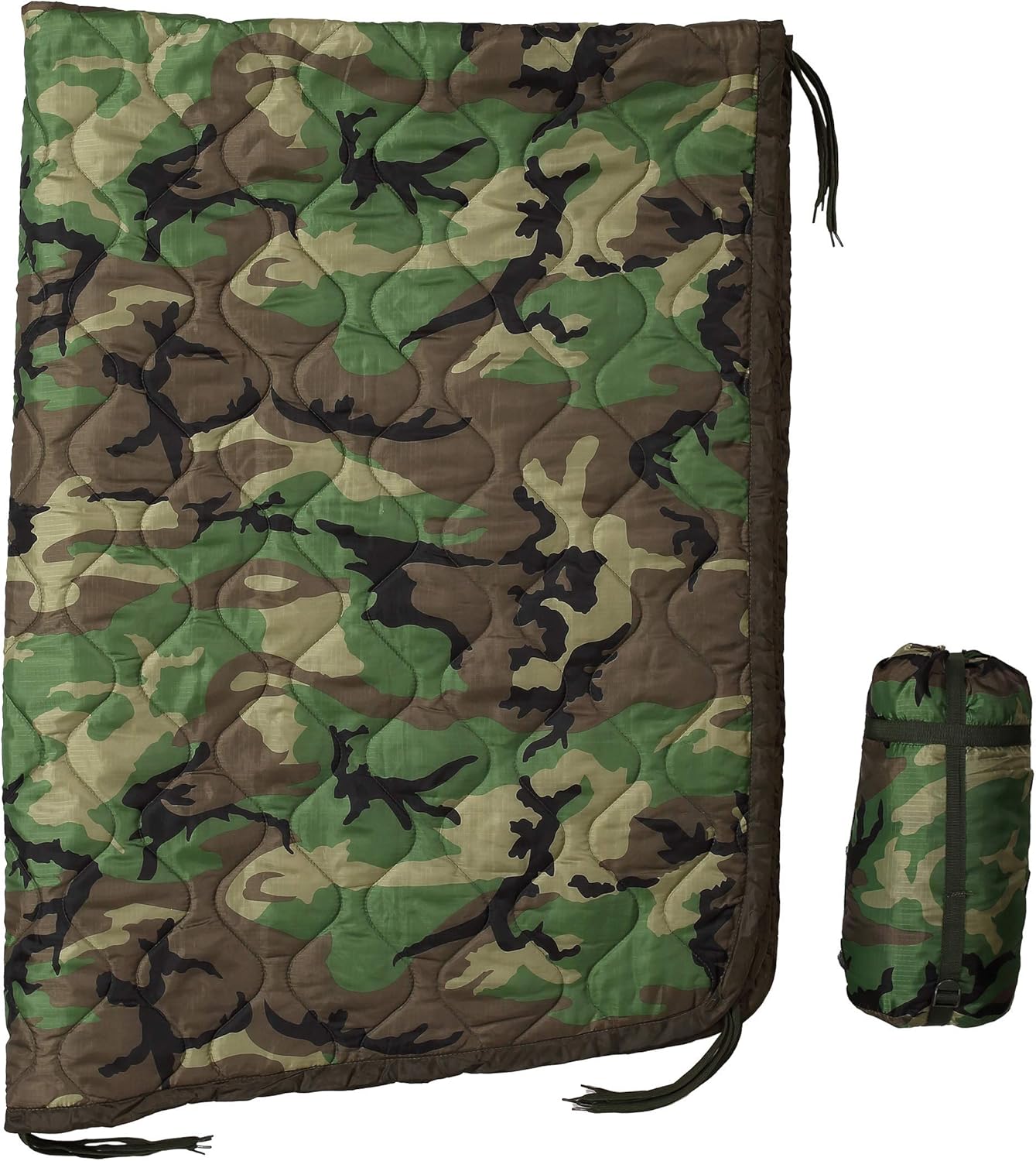 Military Thermal Insulated Camping Blanket Poncho Liner G5344
