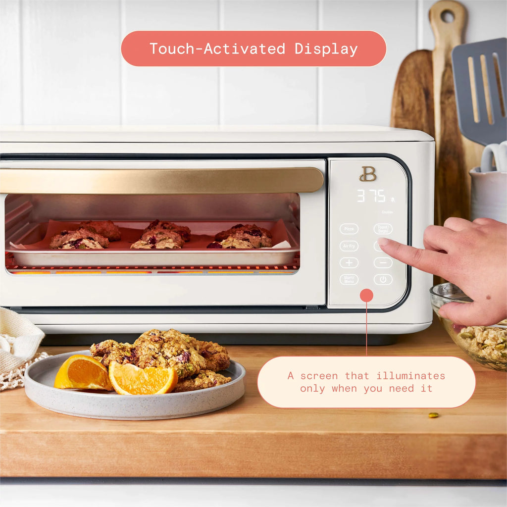 White 9-Slice 1800 W Air Fry Toaster Oven F5922