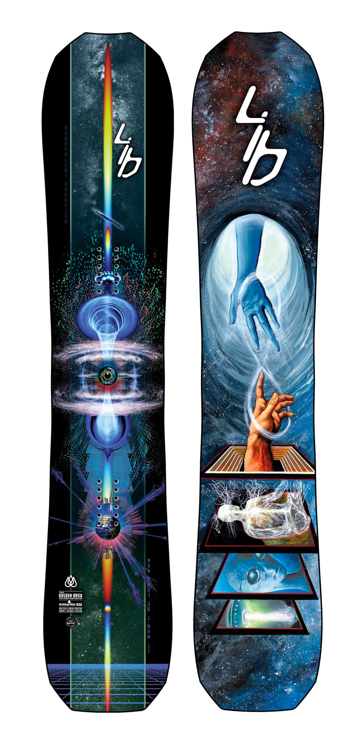 Golden Orca Snowboard Q6538