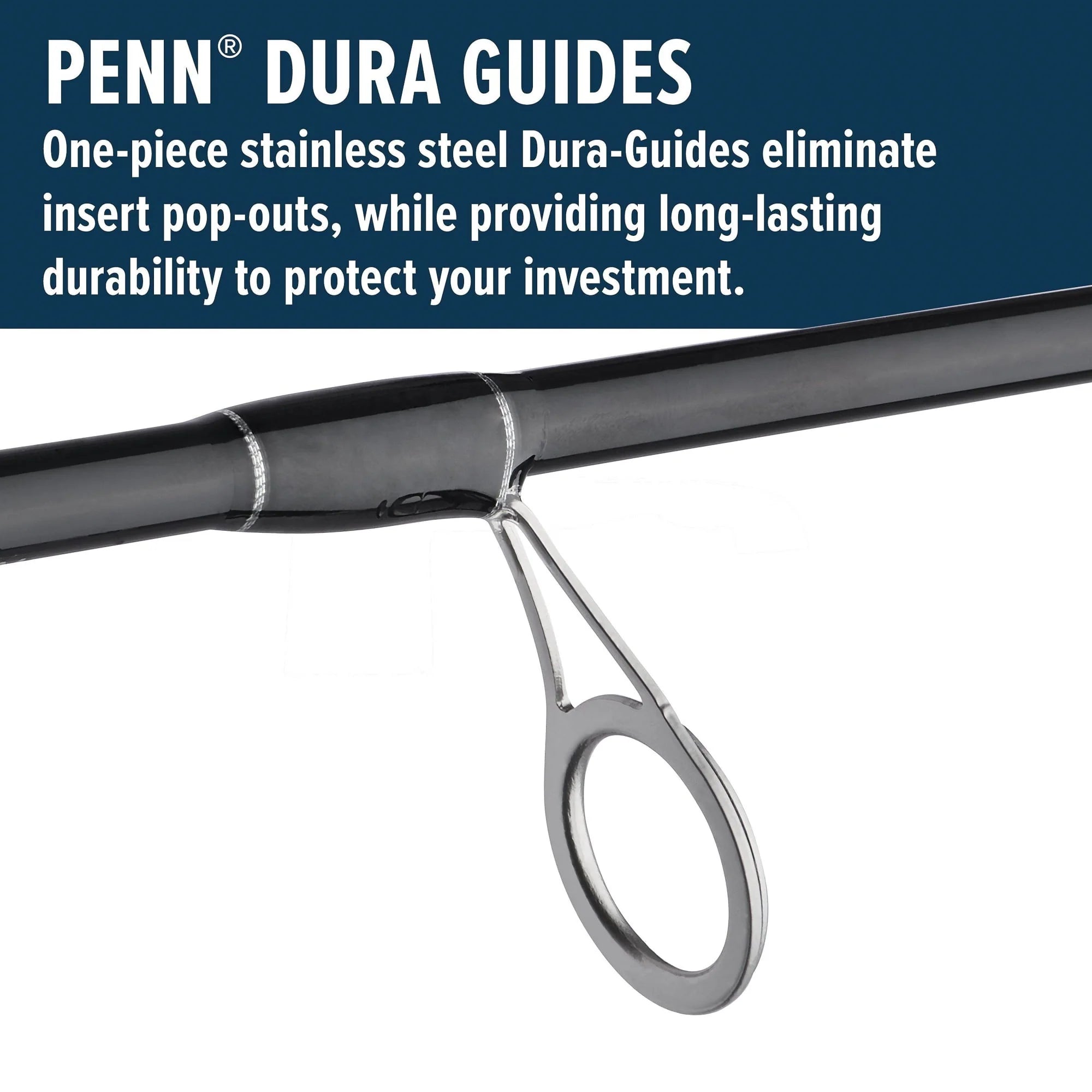 7' Inshore Spinning Fishing Rod and Reel Combo T79436