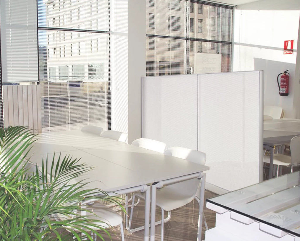 114"W x 72"H Wall Mounted Room Divider M367