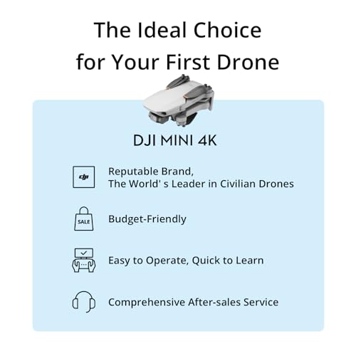 Mini 4K Fly More Combo Drone with 4K UHD Camera, Under 249 g, 3-Axis Gimbal, 3 Batteries X891245