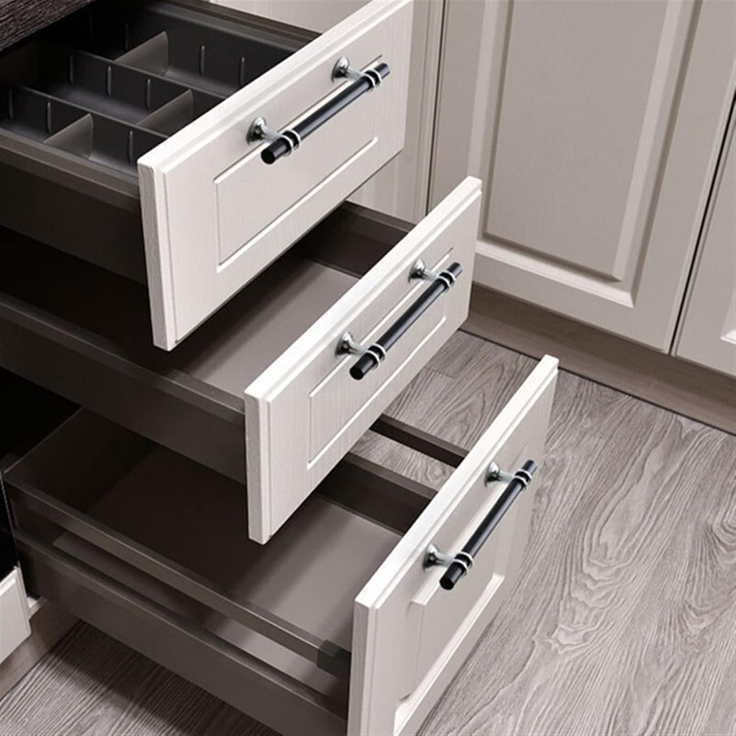 Black Gold Zinc Alloy Cabinet Handles C691384