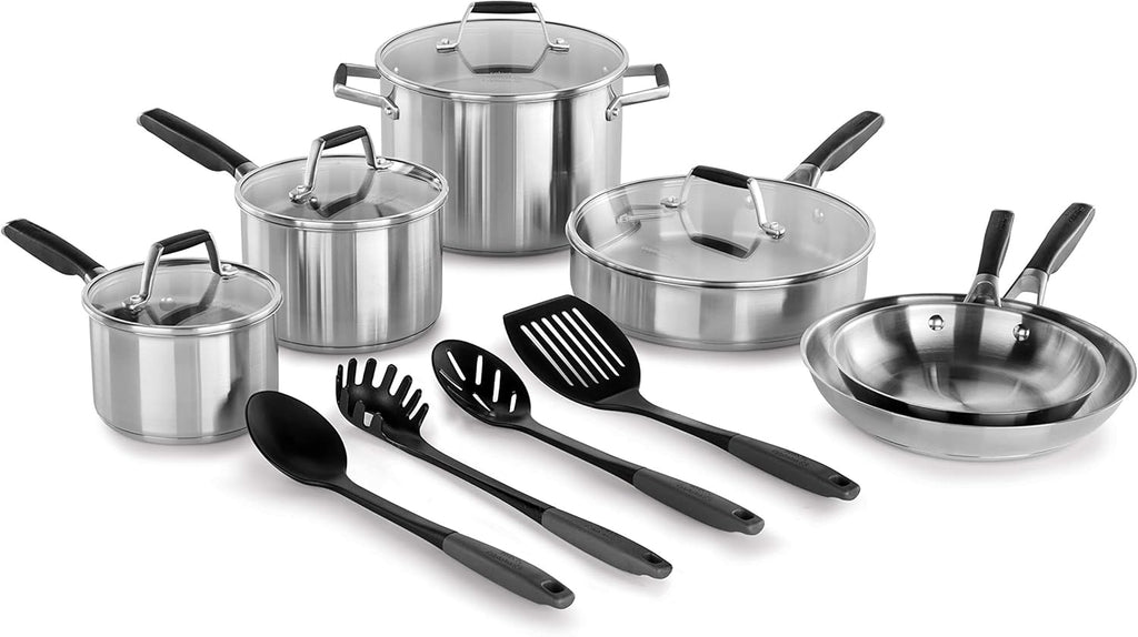 14 Piece Stainless Steel Cookware Set P8944