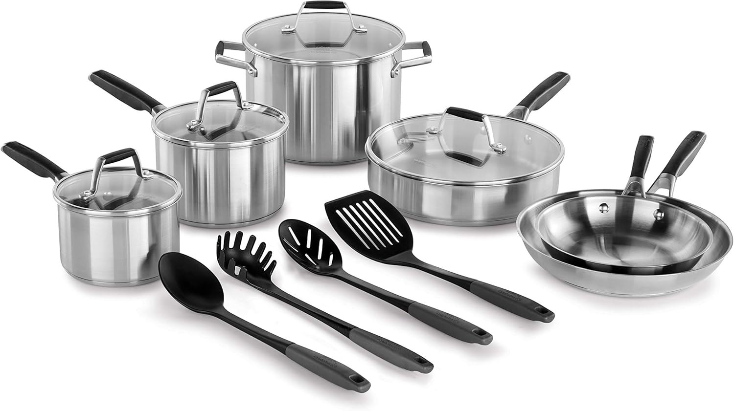 14 Piece Stainless Steel Cookware Set P8944