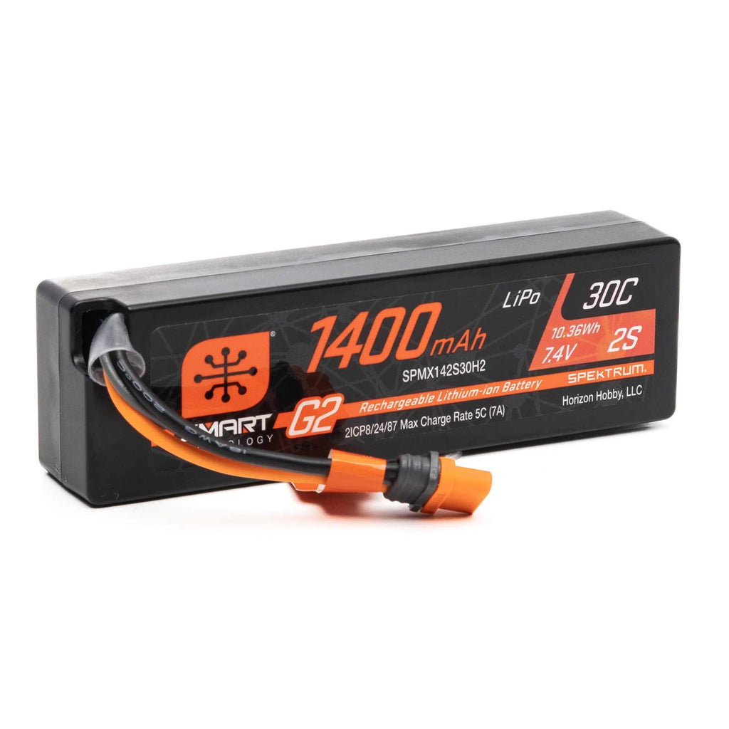 1400mAh 2S 7.4V 30C LiPo IC2 Connector Y55870