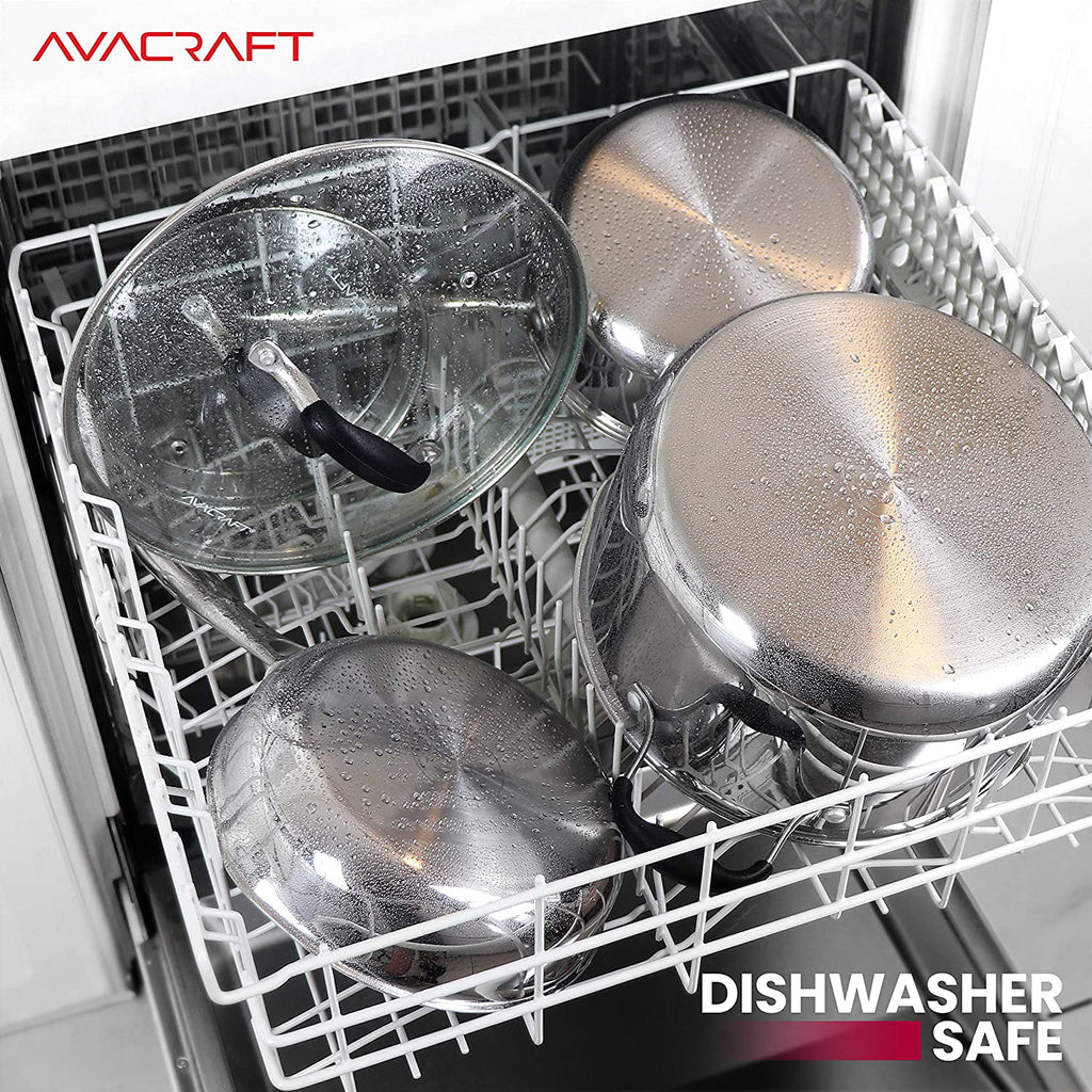 18/10 Stainless Steel Cookware Set 10-Piece R13072