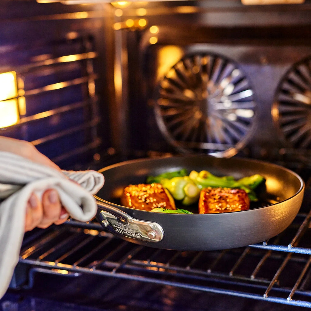 3 Piece Hard-Anodized Fry Pan Set N8412
