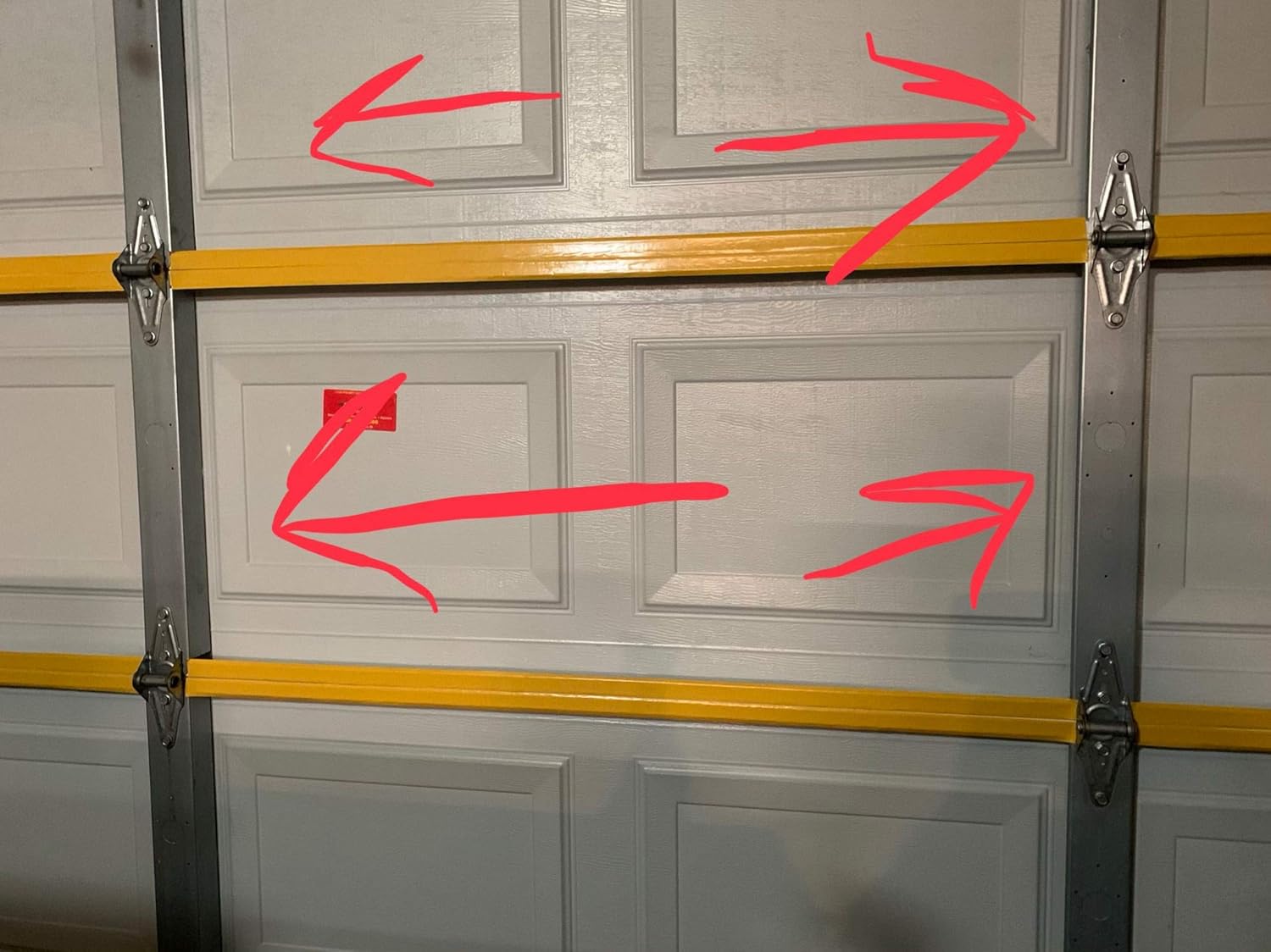 White Reflective Foam Core 2 Car Garage Door Insulation Kit 18FT x 8FT L7378