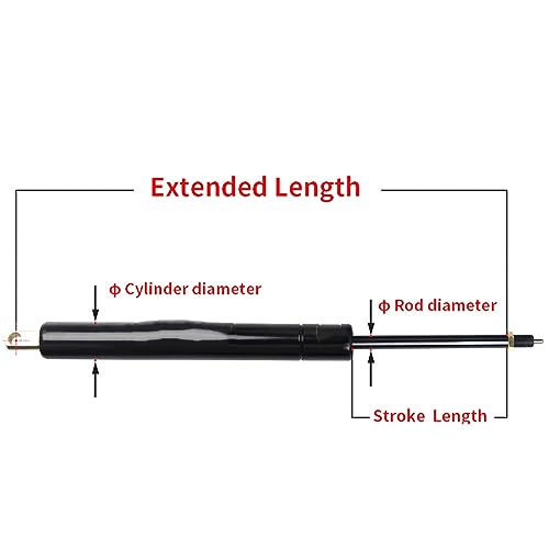 200 mm 100 N Adjustable Lockable Gas Spring P3627