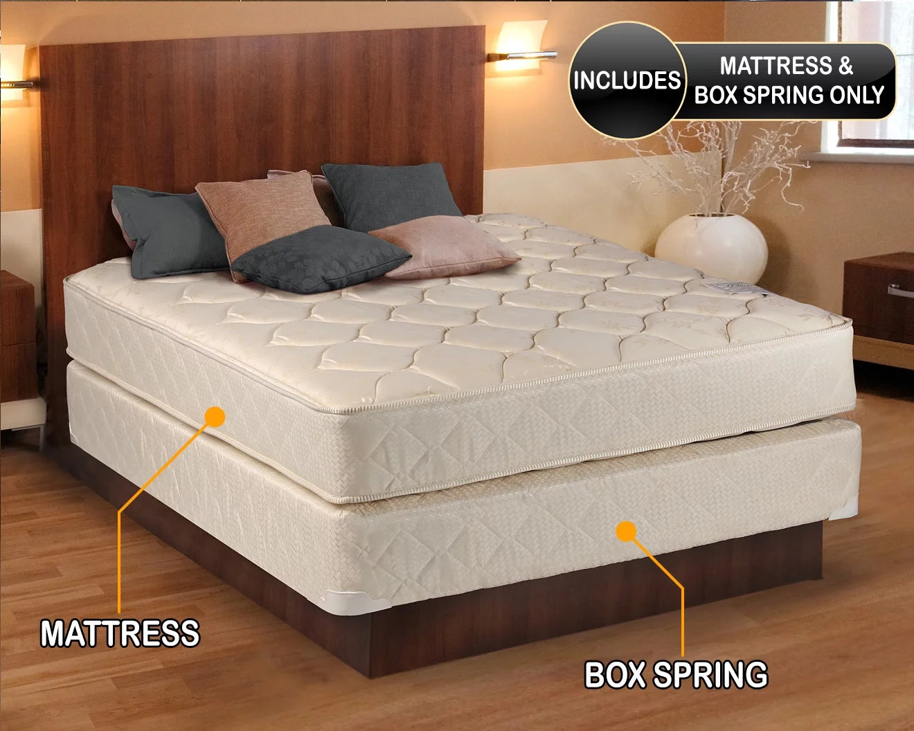 9" Innerspring Mattress and Box Spring Set H9464