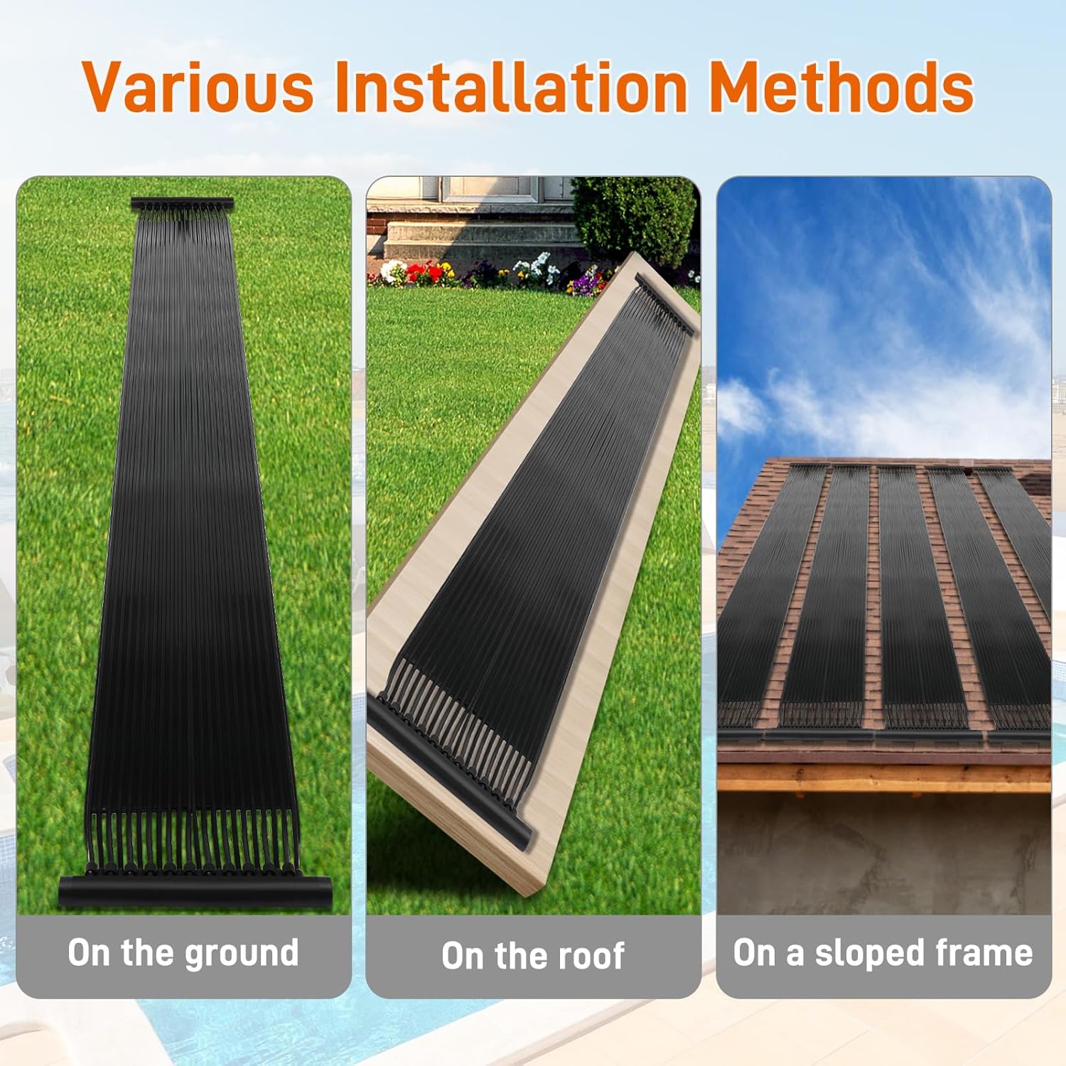 Solar Pool Heater Panel 2FT x 20FT L22446