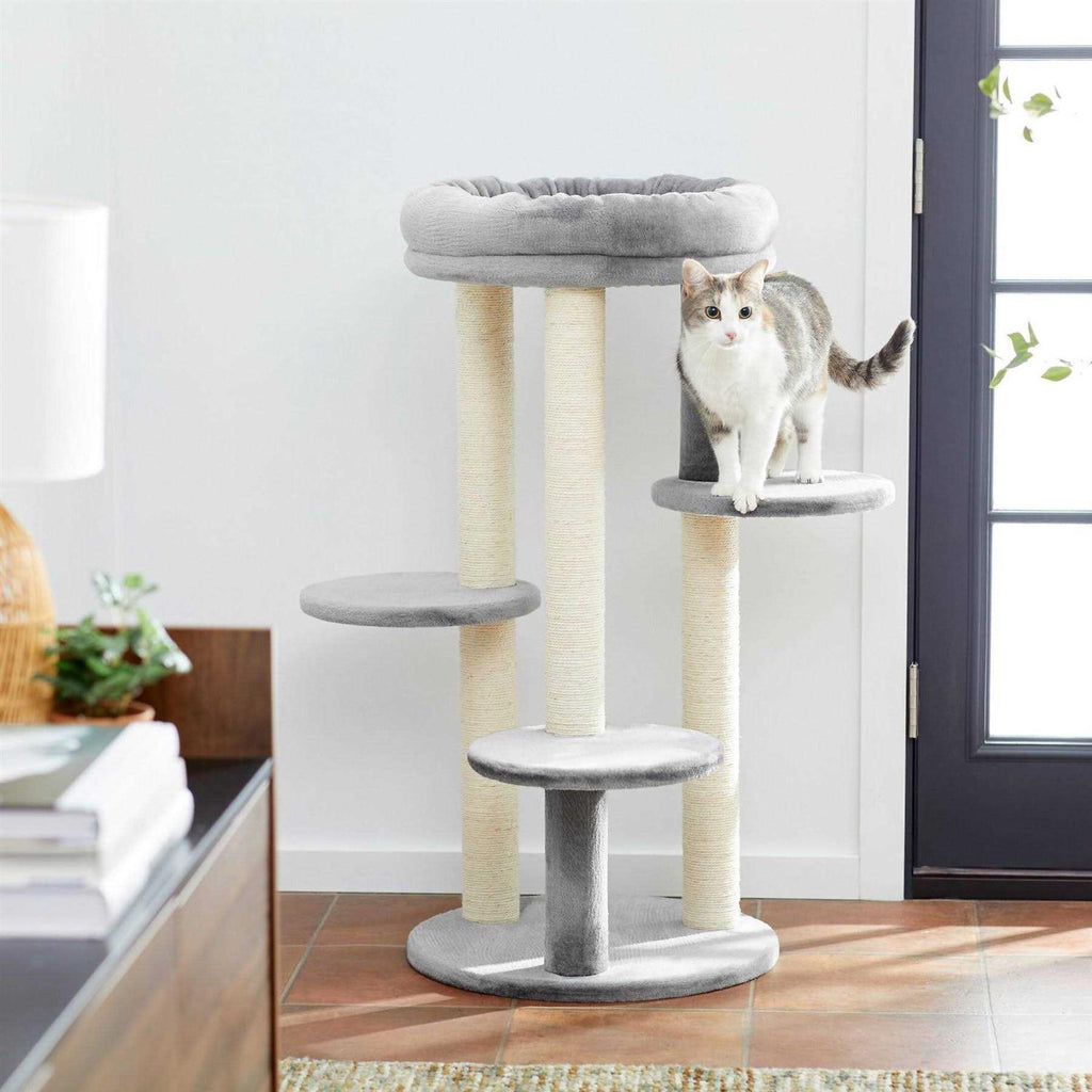Faux Fur Cat Tree Y561667