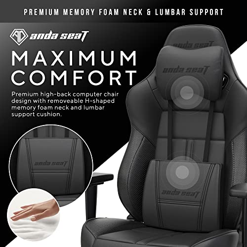 White Leather Ergonomic Gaming Chair with Lumbar Support C652535