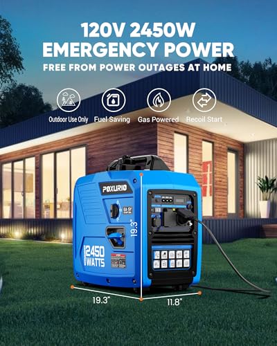 4000 Watt Gas Powered Inverter Generator S125338