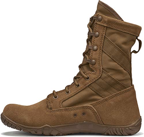 Coyote Brown Leather 8" Tactical Boots R206